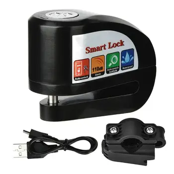 

Lock +Lockframe Y801 Smart Bluetooth Motorcycle Bicycle Lock APP Keyless Auto-theft Lock