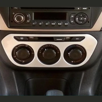 

For Citroen Elysee C-Elyse 2014 2015 2016 ABS Matte Car air conditioner Switch panel Cover Trim car styling Accessories 1pcs