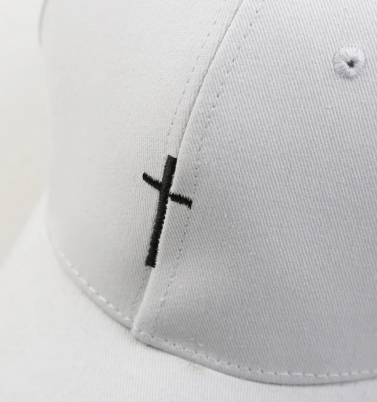 Новая мужская женская мода вышивка крест бейсболка хлопок Snapback шляпа папы костяная Кепка летняя Пара хип хоп кепка s
