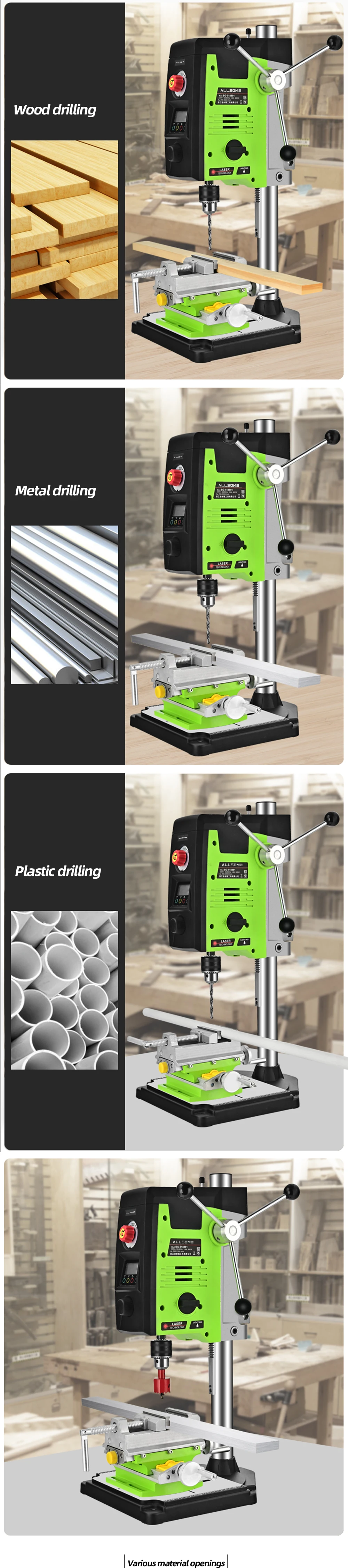 Станок Сверлильный Настольный Bg 518801 Купить