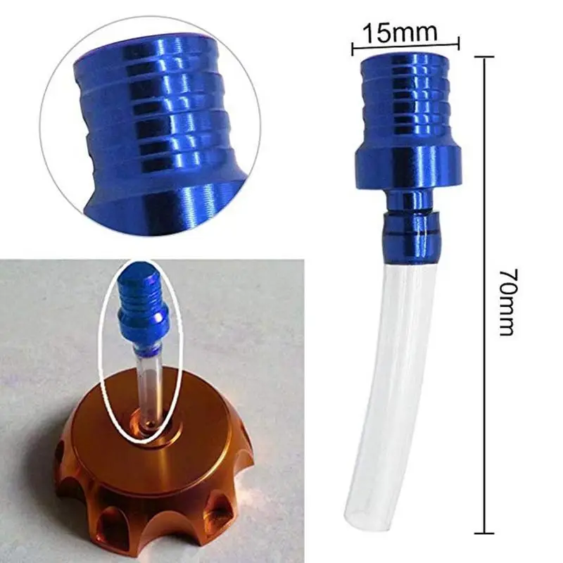 Высокое качество мотоциклетный редукционный клапан двусторонний Сапун топливный бак Сапун труба шланг топливный бак вентиляционный клапан