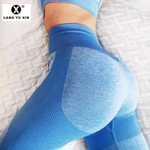 Женские капри для йоги, спортивные эластичные штаны для бега, эластичные леггинсы с высокой талией и гибким контролем живота