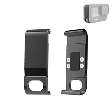 

Metal Replacement Side Door/Battery Cover for GoPro HERO 9 Black, Suitable for Vlogging/Interviews/Continuous Recording