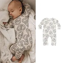 Barboteuse pour bébé, combinaisons à manches longues, vêtements pour enfants, nouvelle collection printemps 2021