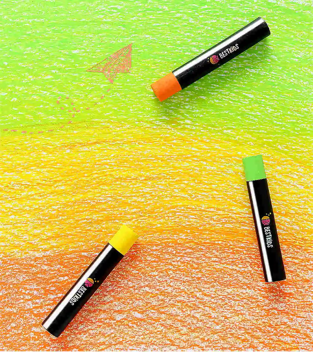 Оригинальный детский художественный набор Детские мелки кисть детская игрушка