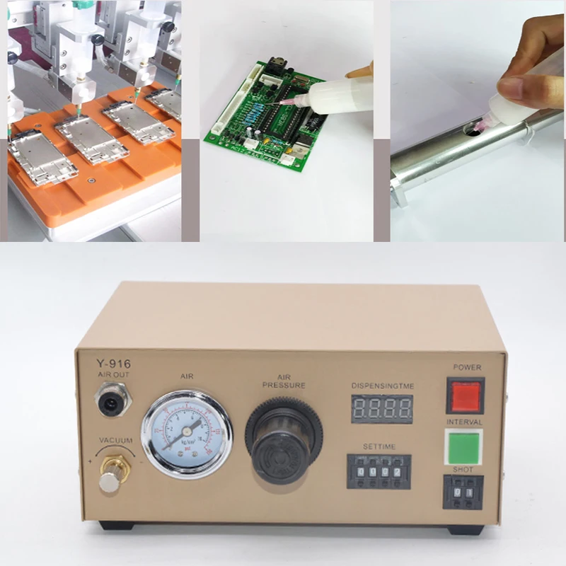

Glue Machine Filling Dispenser Silica Gel Automatic Blue Injection Fully Digital Display High Precision Glue Machine