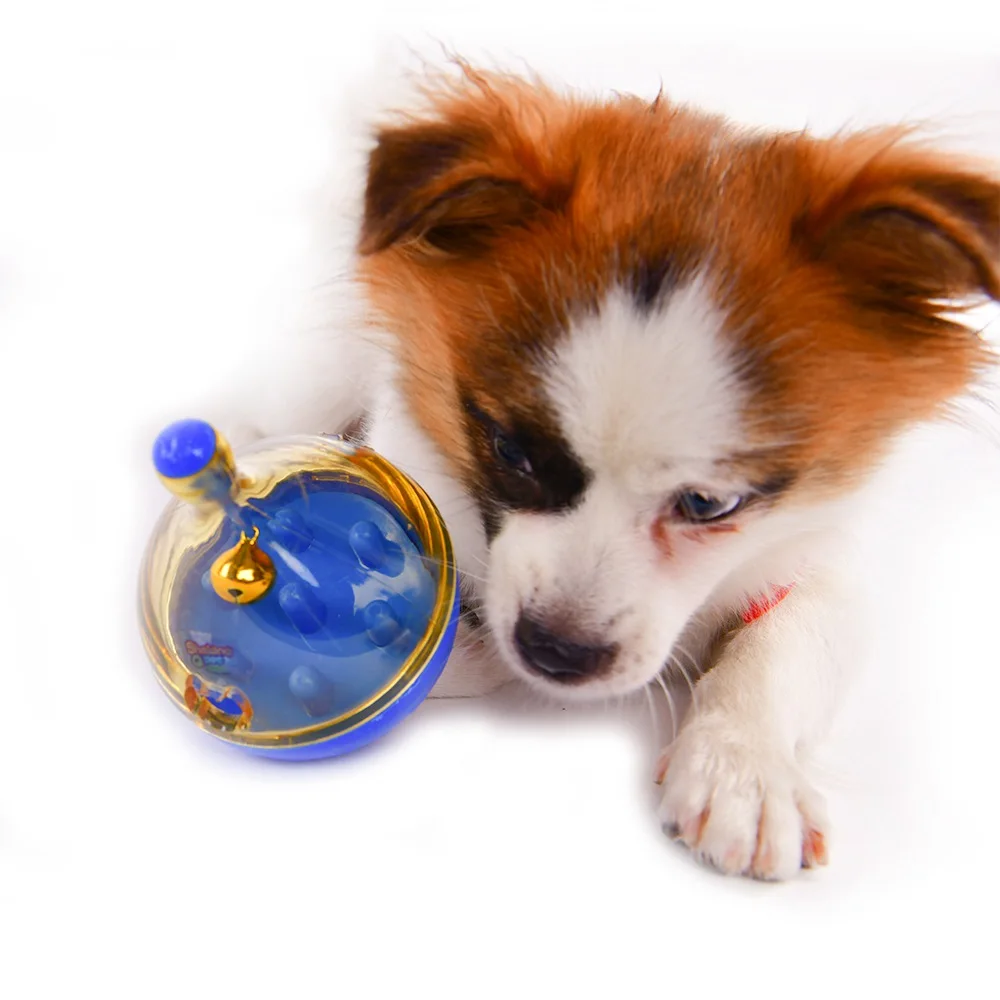 Pet Feeding Ball Cat Dog Toys yellow (7)