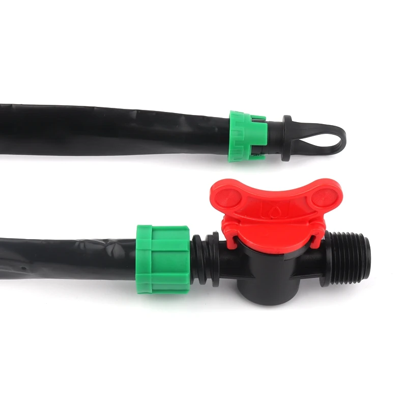 2-50pcs 16mm Garden Irrigation Hose Adapter Drip Tape Connector Collection Lawns Watering Pipe Joints Tube Adapters Connectors