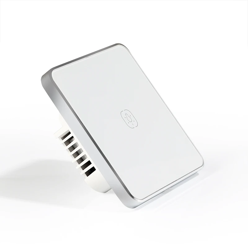 ЕС Великобритания Тип Tuya Smart ZigBee одна банда пожарный провод сенсорный выключатель работает с Alexa Google Home Голосовое управление