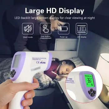 

Non-Contact Thermometer Infrared Digital LCD Body Measurement Thermomemter For Adult And Baby Forhead Termometro