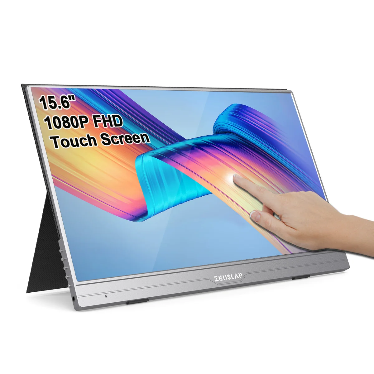 ikke Valg Nævne Portable Laptop Monitor Touchscreen 15.6" 1080P HDMI-Compatible USB C  External Display Ultra Slim Travel Second Gaming Monitor _ - AliExpress  Mobile