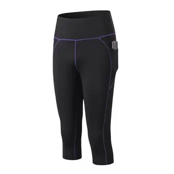 

2020 Slim Sexy Side Pocket Reflective Elasticity Fitness 2020 Pants 4 Style Workout Quick-dry Trousers tight-fitting