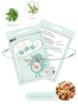 

Natural Herbal Anti-mite Bag Sachet 2-in-1 Bed Item to Acarus Killing Artifact Household Anti-mite Stickers Anti-mite Bag FY7790
