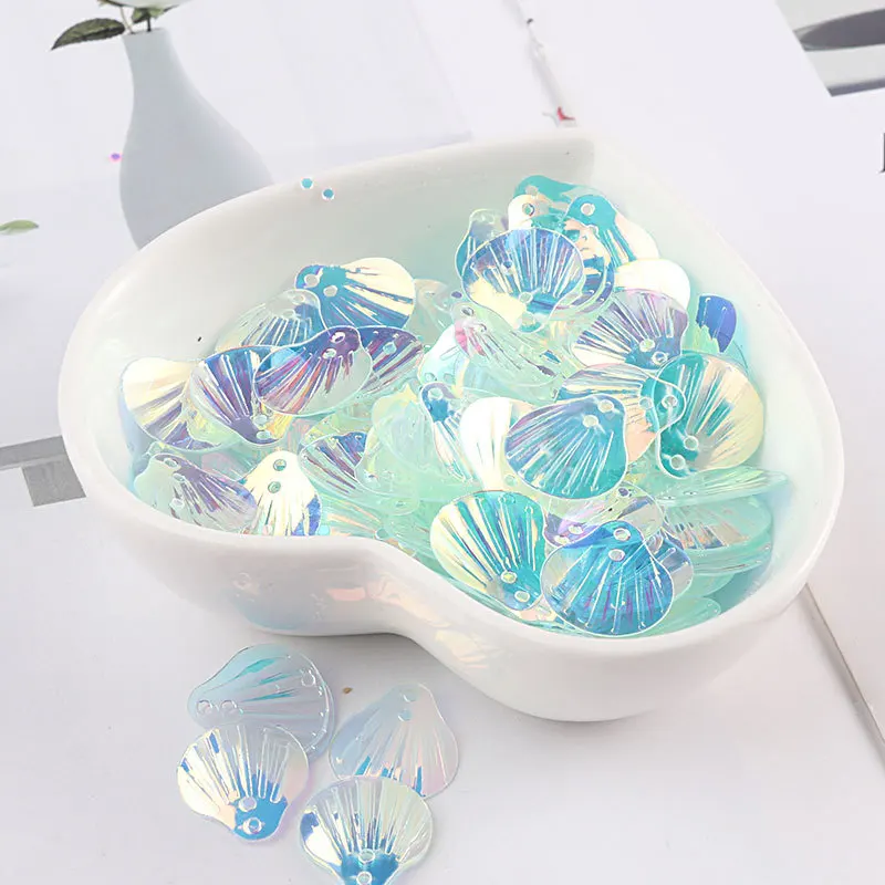 LC/13 мм прозрачный фантомный корпус/10 грамм блёстки ПВХ плоский для DIY Изготовление карт крафт цветная коллекция