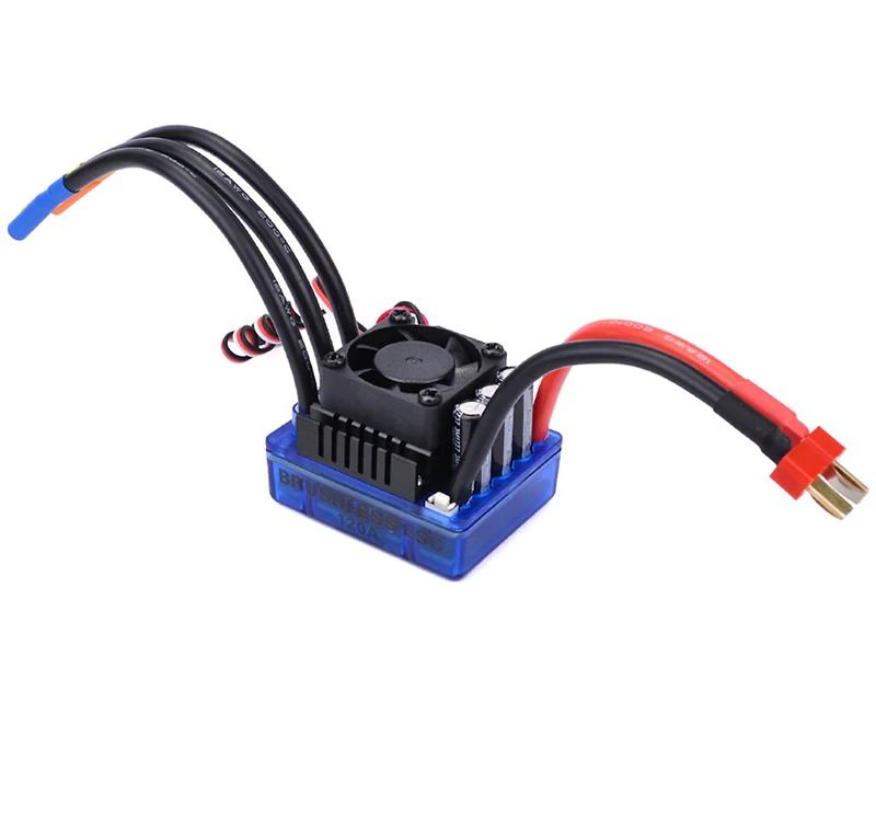 SURPASSHOBBY 4076 2000KV бесщеточный мотор водонепроницаемый безсенсорный+ 120A ESC для 1:8 RC Дрифт гоночный внедорожный альпинистский автомобиль