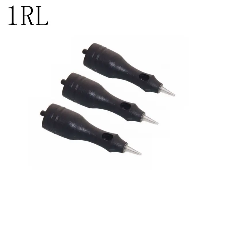 50pcs Cartridge Tattoo Needles RL RS RM M1 Disposable Sterilized Safety Tattoo Needle for Cartridge Machines Grips