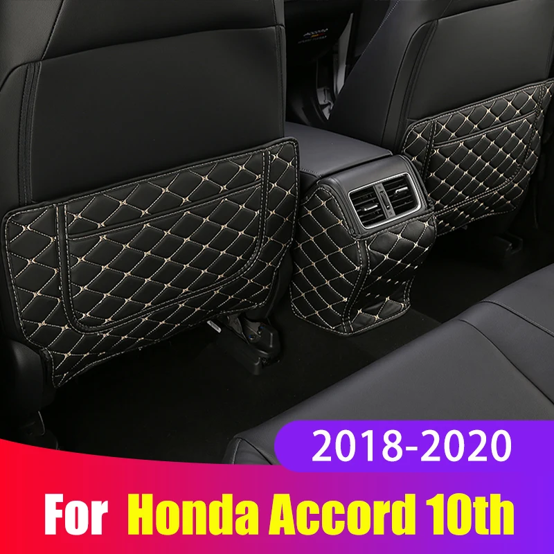 Защитный коврик из ПУ кожи для заднего сиденья автомобиля подлокотник защитные