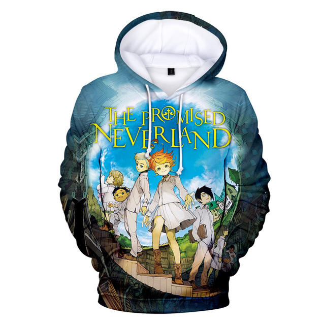 THE PROMISED NEVERLAND THEMED 3D HOODIE (17 VARIAN)