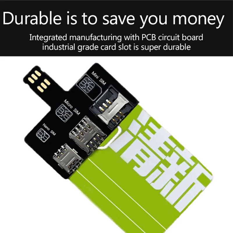 Uthai T10 para Iphone Cartão Sim 4in1 Adaptador de Slot para Cartão Externo Rápido Trocador de Cartão Iphone Sim Leitor de Cartão Titular Reinicialização Livre Nano - Imagem 3