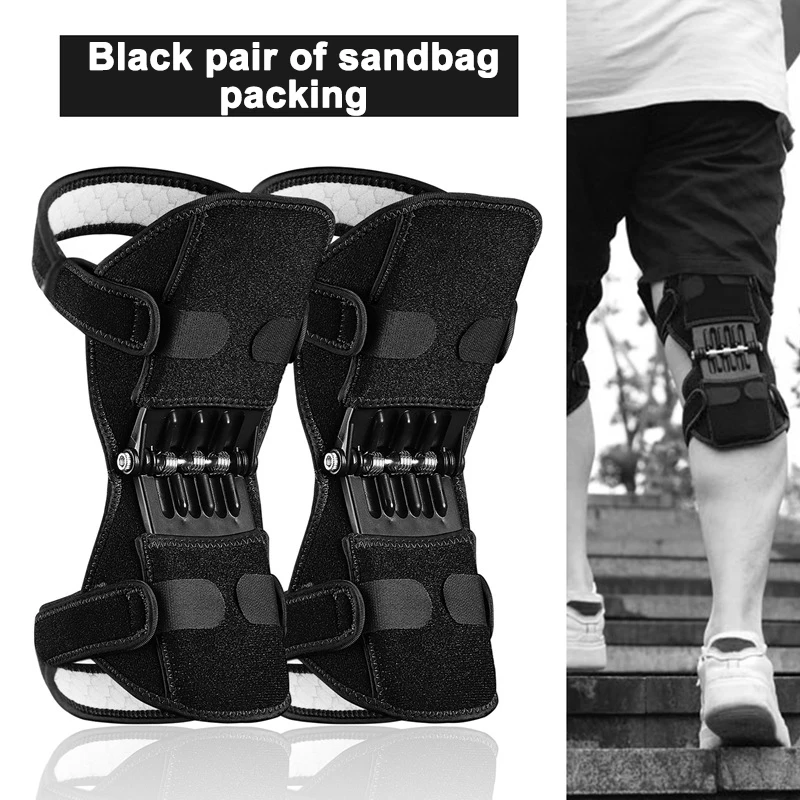 Joint Support Knee Pads Breathable Non Slip Power Lift Joint Knee Pads Powerful Rebound Spring Force Knee Booster Leg Protector|Elbow & Knee Pads| | - AliExpress