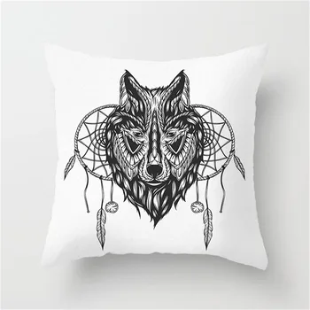 

Nanacoba Octopus Printed Pillow Cover Animal Cushion Cover Deadpool Throw Pillows for Sofa Decorative Pillowcases Short Plush
