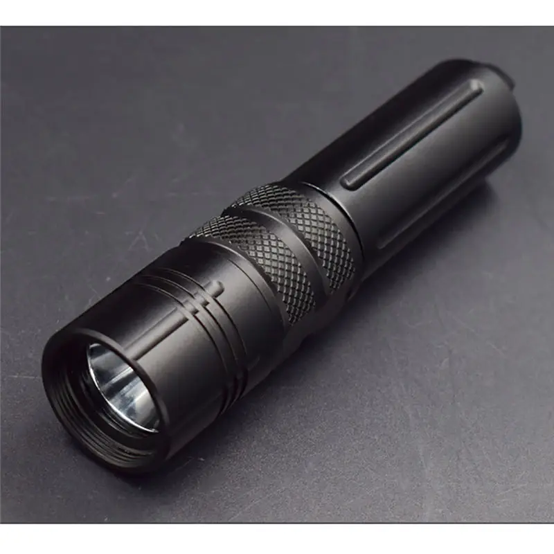 Aluminum Alloy Diving Flashlight Waterproof Torch Bright LED Submarine Light LED waterproof rotating zoom flashlight#2O05