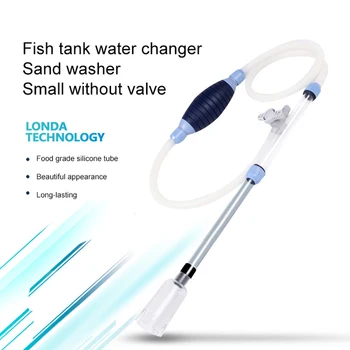 

Manual Aquarium Fish Tank Water Change Pump Aquarium Cleaning Tool Water Changer Gravel Cleaner Siphon Filter Pump