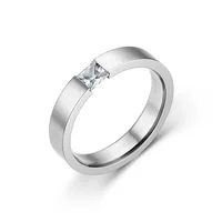 AsJerlya 2021 Modern Fashion Women Ring Trend White AAA Crystal Zircon Engagement Design Rings For Women Wedding Jewelry Gift 1