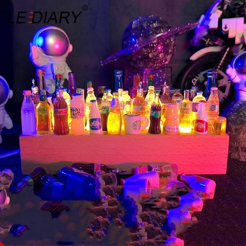 

LEDIARY New LED Night Light DIY Wine Bottle Night Light for Bar Restaurant Christmas Party Livingroom Bedroom Decoration