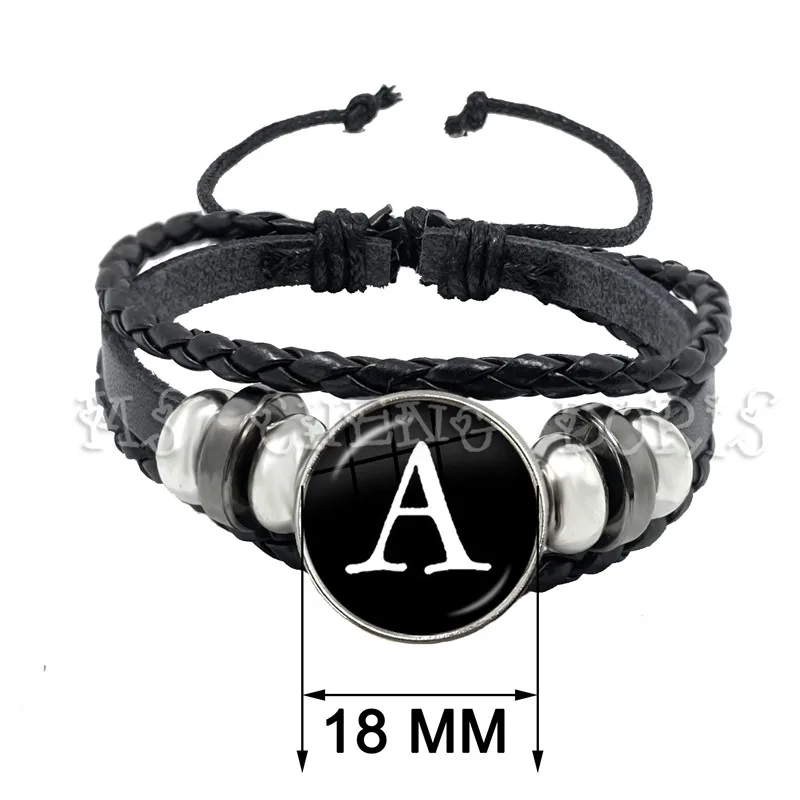 皮绳按扣手链尺寸