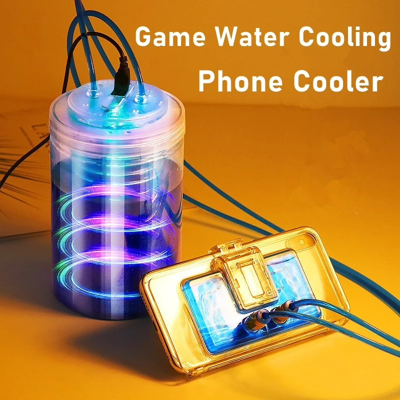 Portable-Mobile-Phone-Water-Cooling-Radiator-Adjustable-Phone-Holder ...