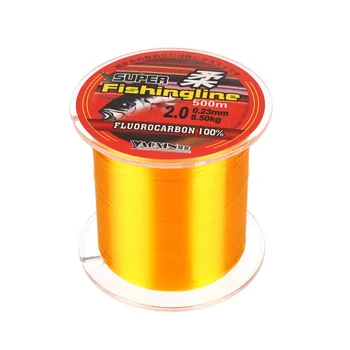 500M super Nylon Fishing Line Japanese Durable Monofilament Rock Sea Fishing Line pesca 8-46 LB 100/200/300/500m 2