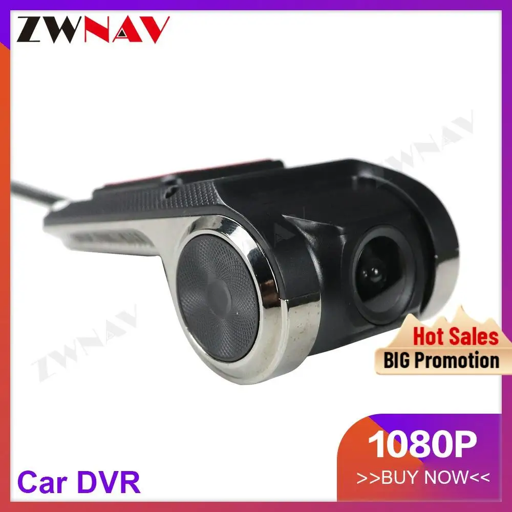Автомобильный видеорегистратор камера USB DVR 1080P для Android 4 4/5 1/6 0/7 1/8 0 ночная версия
