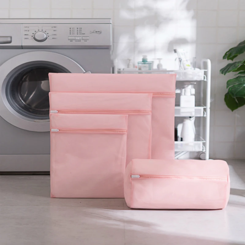 

Mesh Laundry Bags for Washing Machine Travel Clothes Storage Net Zip Bag for Wash Bra Stocking and Underwear