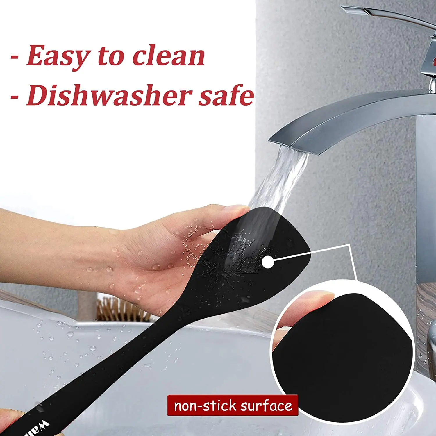 Food Grade Silicone Cooking Spoon Kitchen Utensils