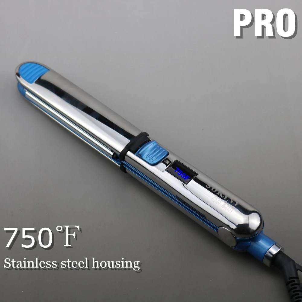 Выпрямитель для волос Max 750F Pro профессиональный электрический утюжок с плавающей