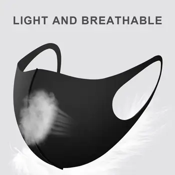 

10Pcs Filter Paper+1pcs Mask Protective Mask Washable Mask Face Mask Effectively Prevent Droplets Transmission