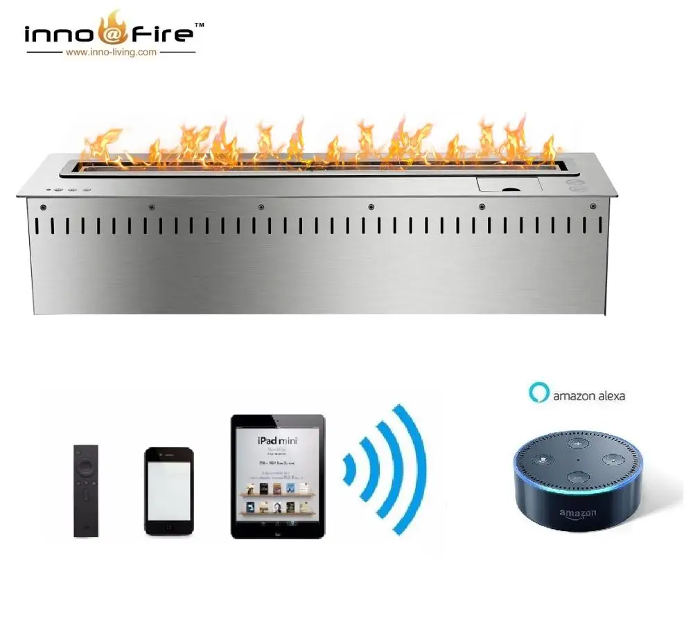 

hot sale 30 inch real fire fireplace with remote bioethanol fire indoor use