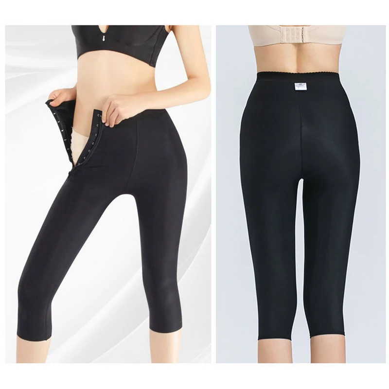 IDEALSLIM Корректирующее белье для похудения на молнии, нижнее белье, брюшные тренировочные брюки, утягивающее белье
