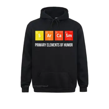 Science Tee Sarcasm S Ar Ca Sm Primary Elements Of Humor Women Long Sleeve Sweatshirts Hoodies Prevalent Funny Clothes