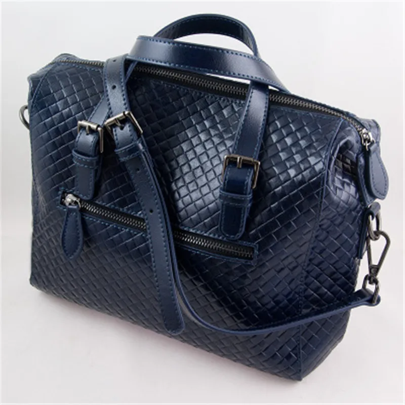 

Fashion Weave Tote Shoulder Bags Luxury Handbags Women Bags Designer Genuine Leather Bags High Quality Female Crossbody Bags
