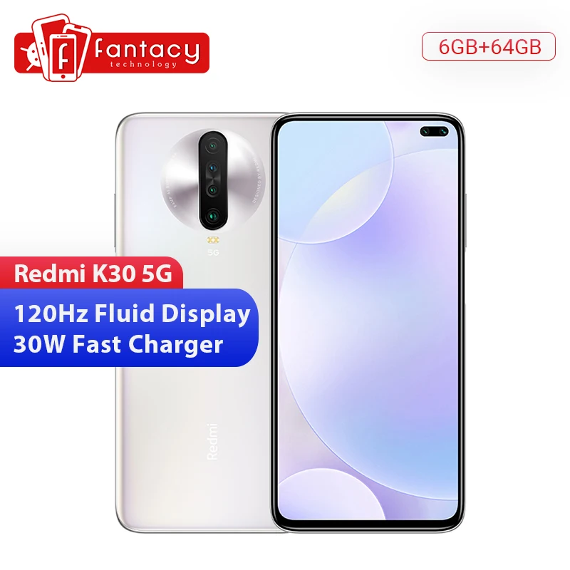 #Special Offers Original Xiaomi Redmi K30 5G 6GB 64GB Smartphone Snapdragon 730G Octa Core 6.67” 64MP Quad Camera 4500mAh 120HZ Fluid Display #Special Offers Original Xiaomi Redmi K30 5G 6GB 64GB Smartphone Snapdragon 730G Octa Core 6.67” 64MP Quad Camera 4500mAh 120HZ Fluid Display