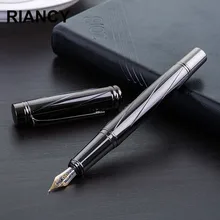 Роскошные серебрение чернила с перьевой ручкой перьевая ручка Высокое качество 0,5 мм Vulpen канцелярская ручка Плюм Пенна stilografica Vulpen 3872