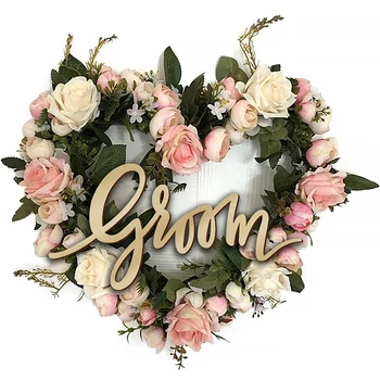 

Bride Groom Chair Wood Signs Wedding Wooden Chair Sign Pendant Decor Wedding Decoration Photo Props Rustic