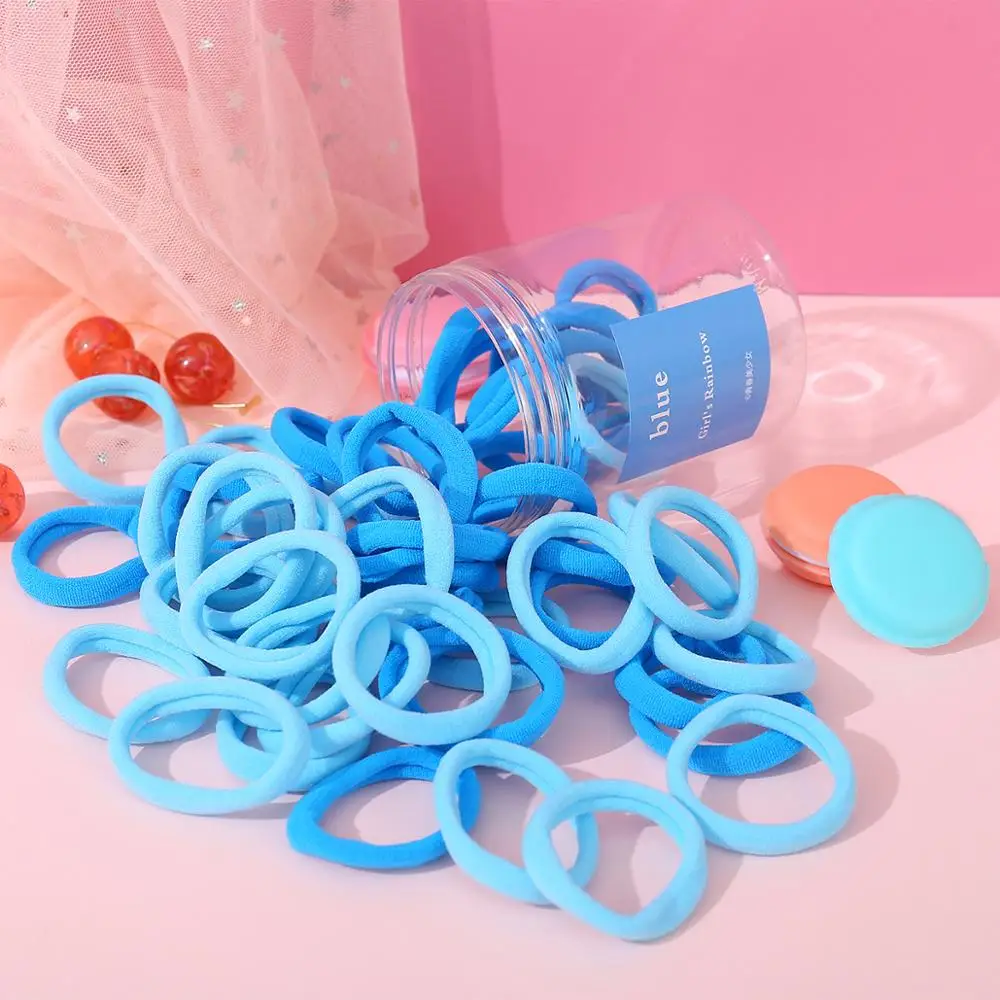 disposable hair bands solid rubber bands