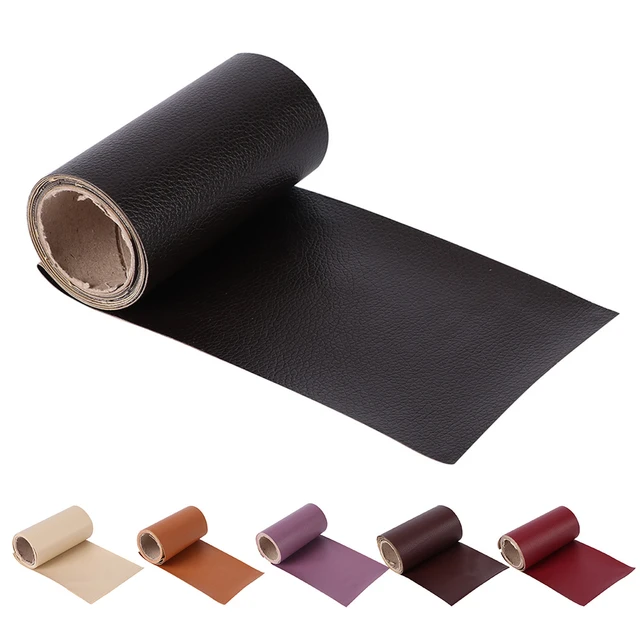 Leather Tape Repair Patch Self Adhesive Sticker Patch, Faux Leather for  Furniture Car Seat Upholstery Waterproof, Black Brown - AliExpress