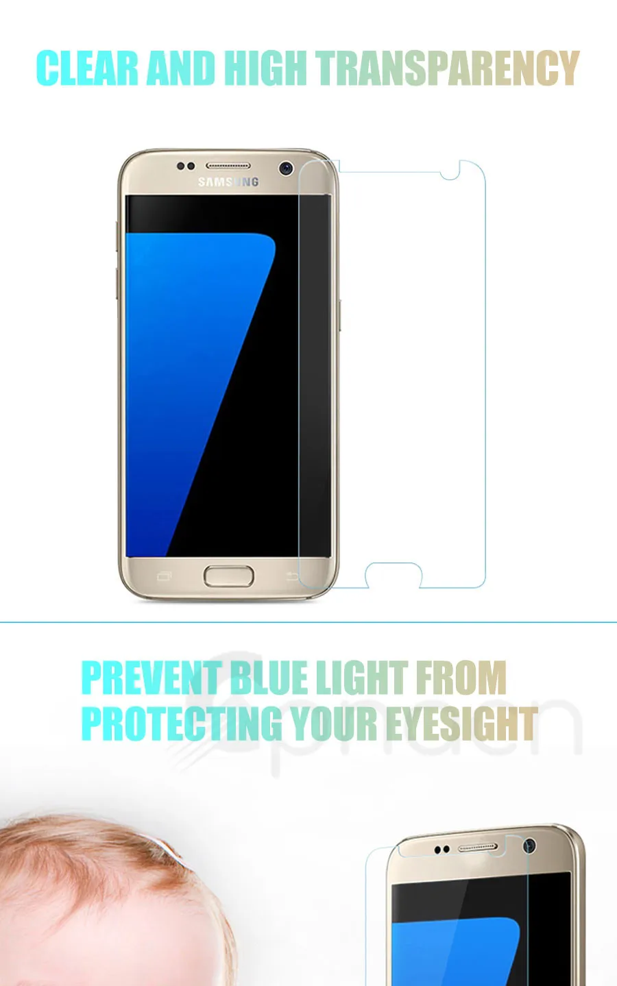 9D Защитное стекло для samsung Galaxy S7 S6 S5 S4 S3 mini samsung Note 5 4 3 закаленное защитное стекло для экрана