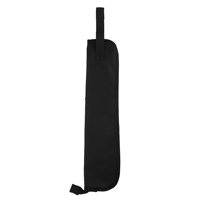 

Oxford Cloth Black Drumstick Drum Stick Mallet Bag Holder Carry Case with Handy Strap