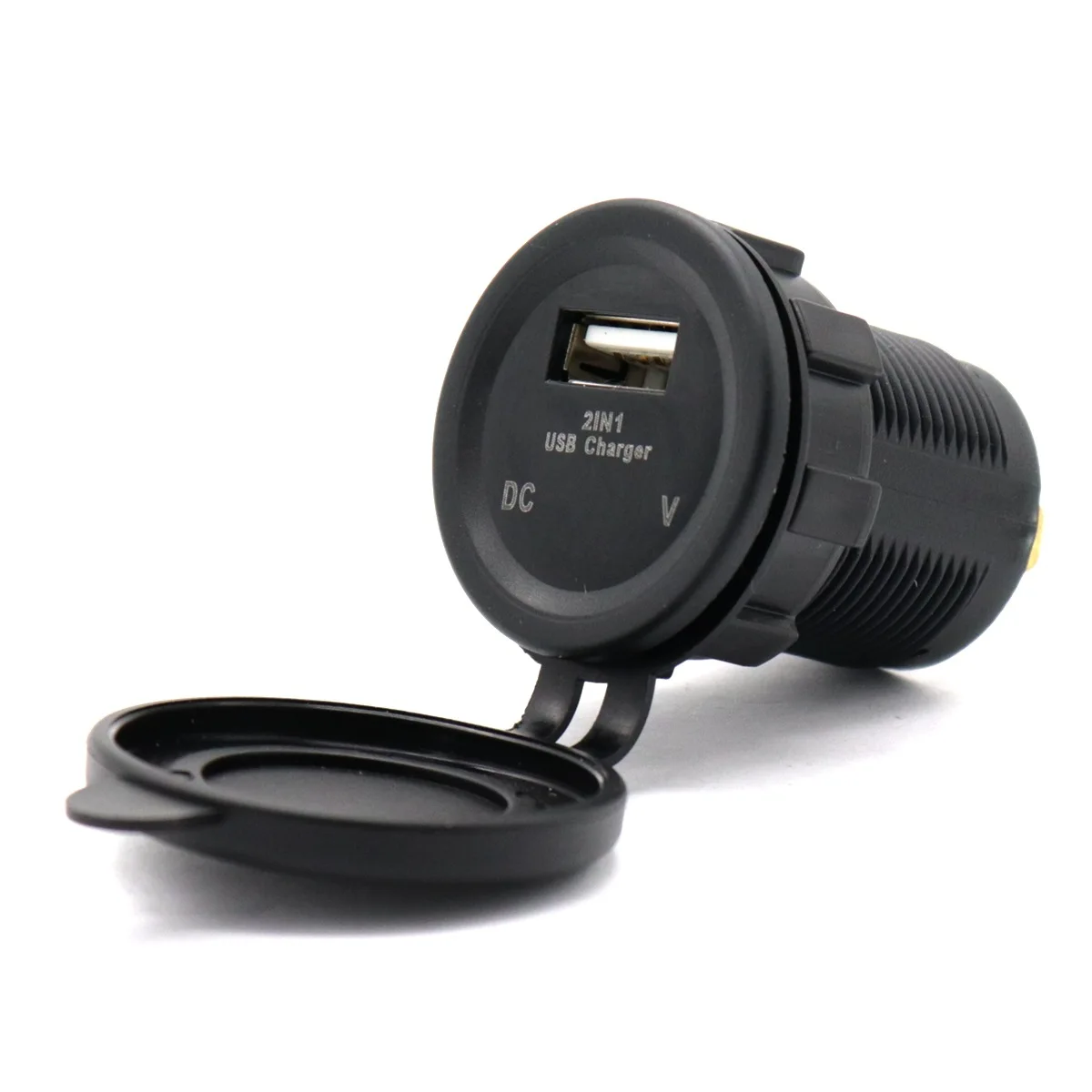 Трансграничной Лидер продаж 12/24V изменение USB 5V 2.1A с Вольтметр отображает подходит для работы в хорошем качестве