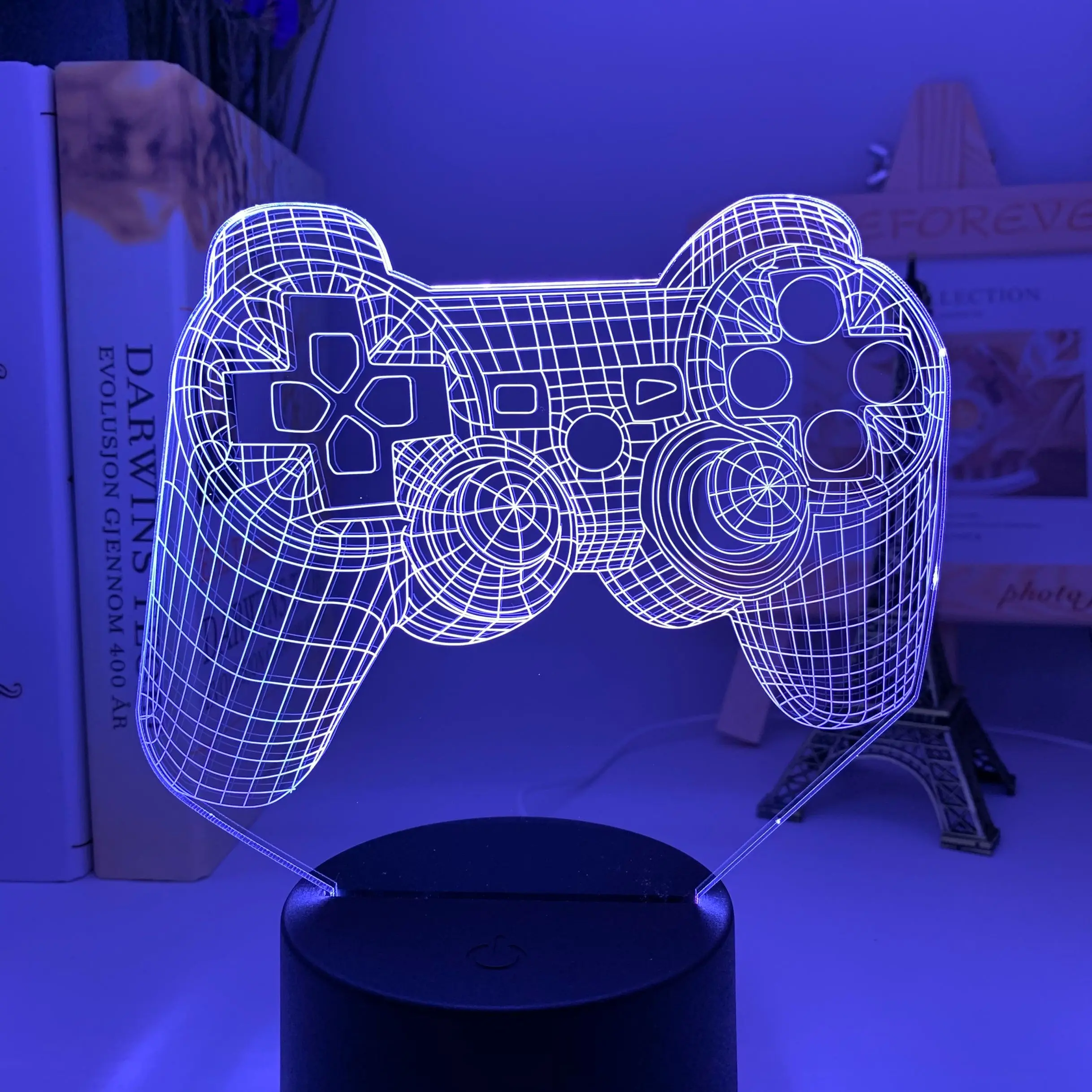 USB 3D иллюзия P4P игровой коврик светодиодный ночник для детей декор детской